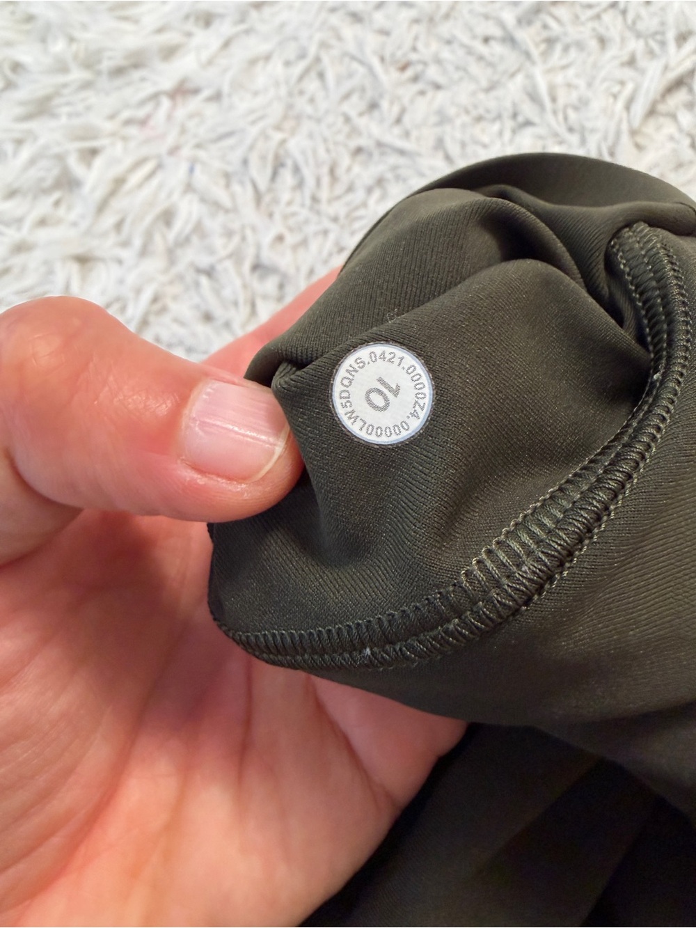 Lululemon Swift Speed High-Rise Tight 25" Dark Olive - Picture 5 of 5